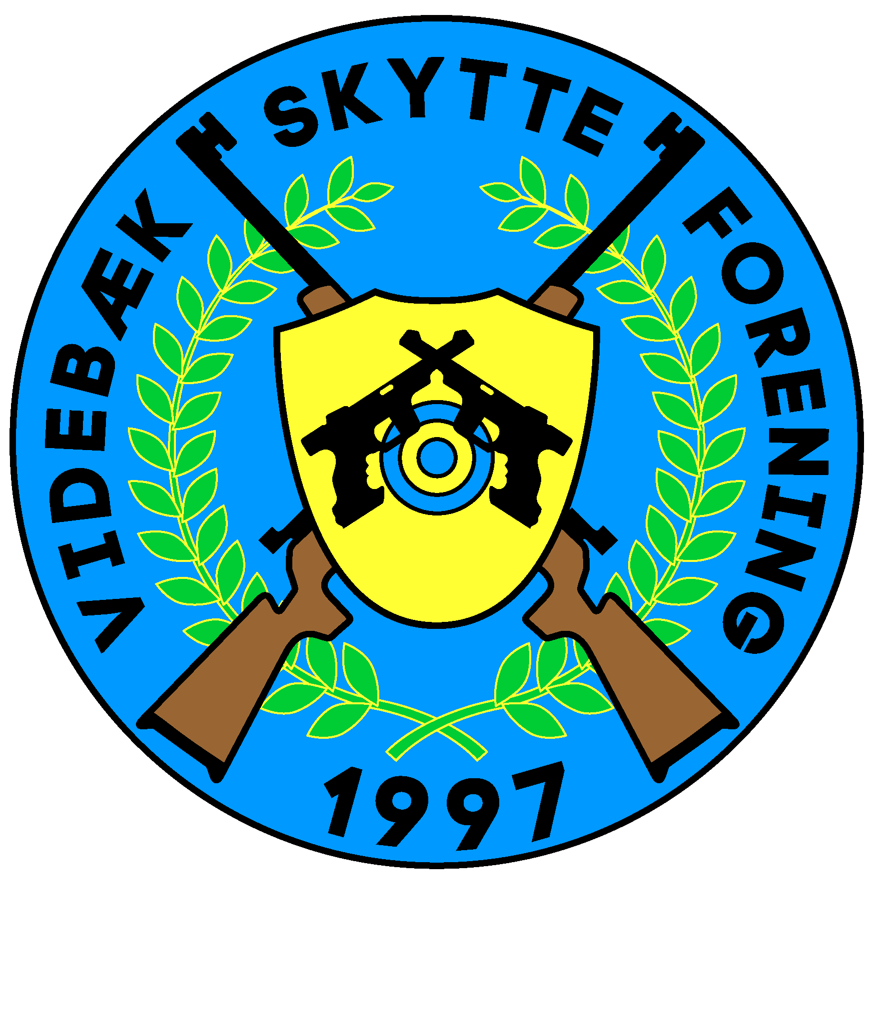 Videbæk Skytteforening - logo Logo 300 px